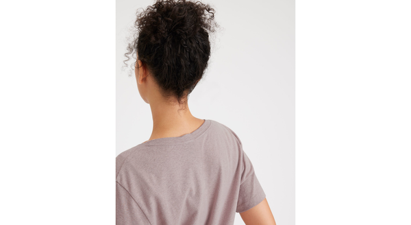 Dockers Deep V-Neck Tee Regular Fit Purple