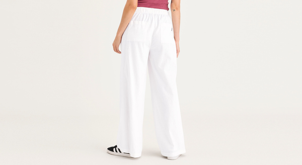 Dockers Drawstring Pant Regular Fit Lucent White