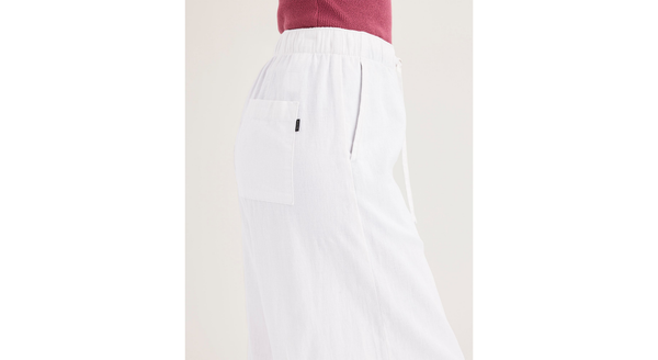Dockers Drawstring Pant Regular Fit Lucent White