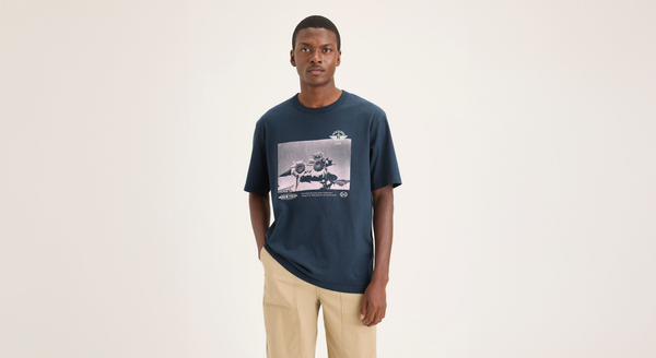 Dockers Eighty-Six Tee Relaxed Fit Blue