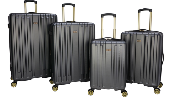 Dockers Extreme Lite Luggage Set (4 Piece) Black