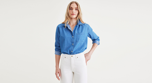 Dockers Favorite Button-Up Regular Fit Blue