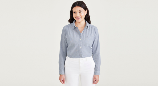 Dockers Favorite Button-Up Regular Fit Blue