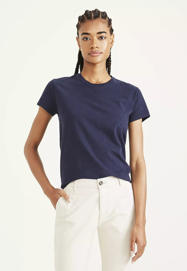 Dockers Favorite Tee Shirt Slim Fit Blue