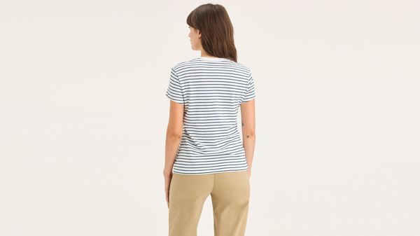 Dockers Favorite Tee Shirt Slim Fit Blue