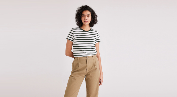 Dockers Favorite Tee Shirt Slim Fit Green