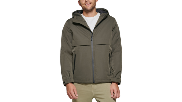 Dockers Flex Tech Welded Flange Hoodie Green