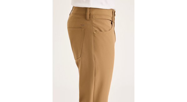 Dockers Go Airweave 5-Pocket Straight Fit Brown