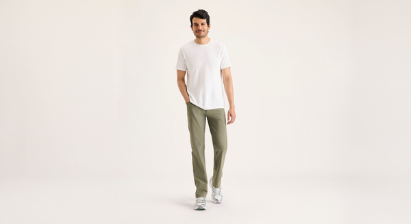 Dockers Go Airweave 5-Pocket Straight Fit Green