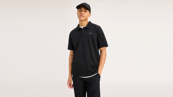 Dockers Go Raglan Polo Regular Fit Beautiful Black