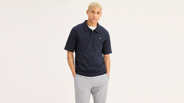 Dockers Go Raglan Polo Regular Fit Blue