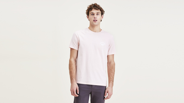 Dockers Graphic Tee (Big and Tall) Lucent White
