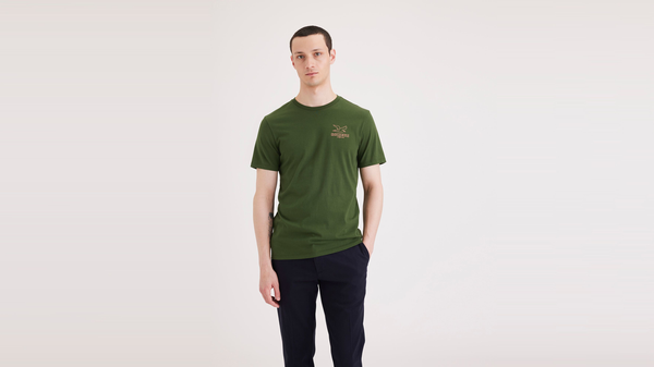Dockers Graphic Tee Slim Fit Green
