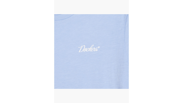 Dockers Graphic Tee Slim Fit Placid Blue