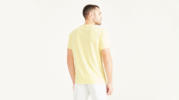 Dockers Graphic Tee Slim Fit Yellow Pear