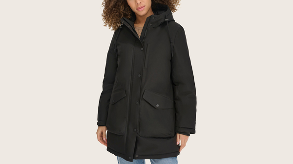 Dockers Hooded Parka Black