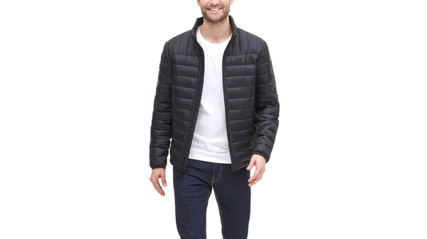 Dockers Lightweight Nylon Packable Jacket Black