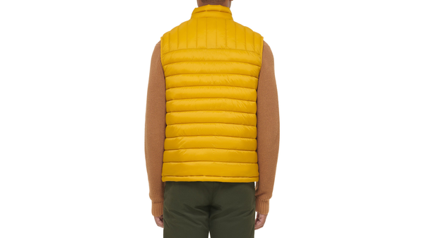 Dockers Lightweight Nylon Packable Vest Yellow