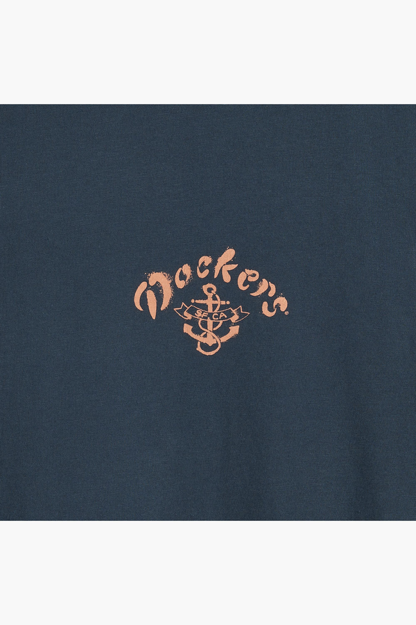 Dockers Logo Tee Slim Fit Blue