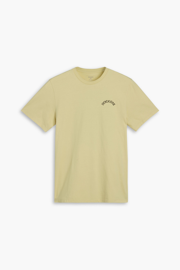 Dockers Logo Tee Slim Fit Dusty Yellow