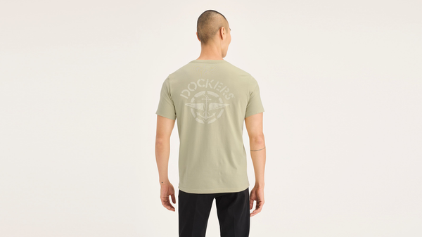 Dockers Logo Tee Slim Fit Green