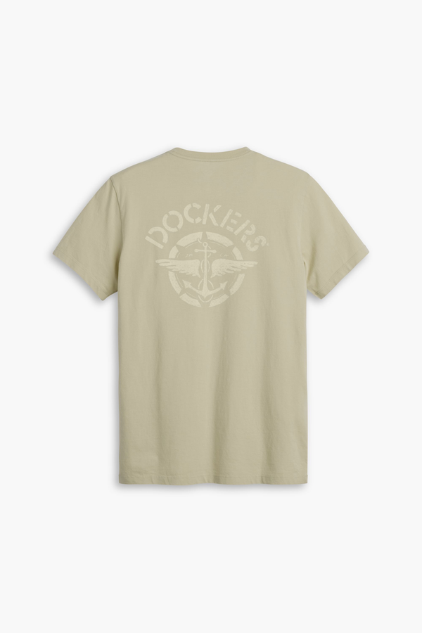 Dockers Logo Tee Slim Fit Green