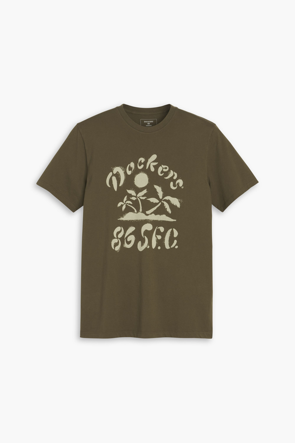 Dockers Logo Tee Slim Fit Green