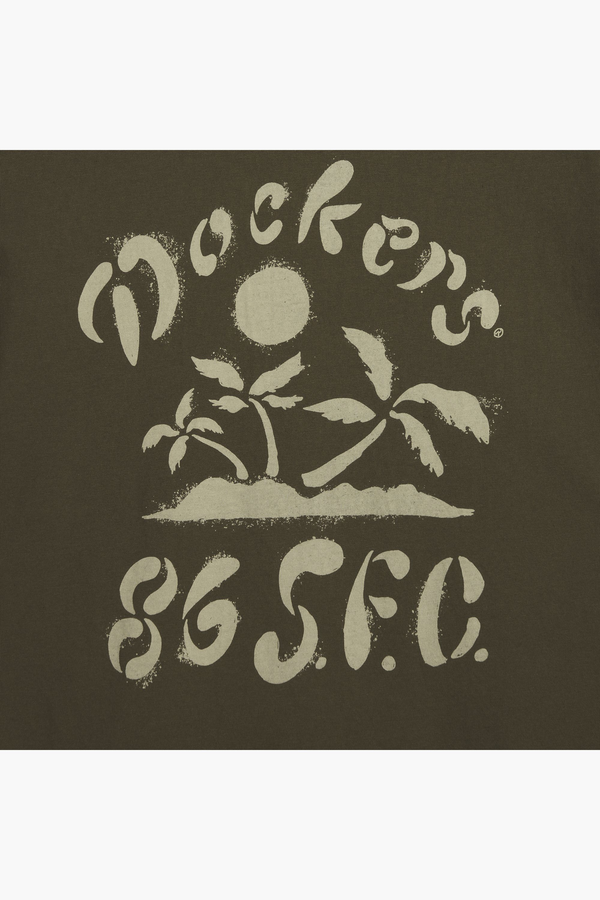 Dockers Logo Tee Slim Fit Green