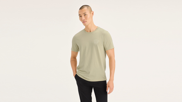 Dockers Logo Tee Slim Fit Green