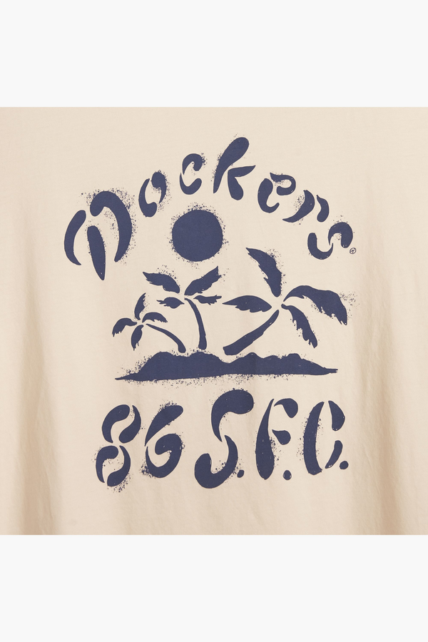Dockers Logo Tee Slim Fit Tan