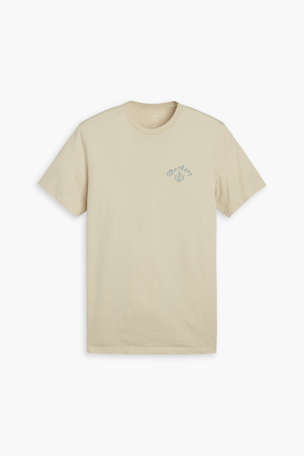Dockers Logo Tee Slim Fit Tan