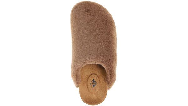 Dockers Luxe Faux Fur Slip-on Clog Mink Brown