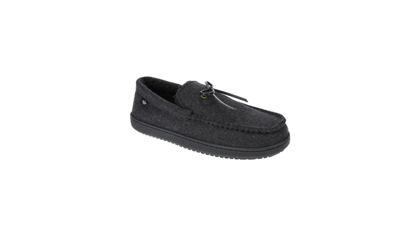 Dockers Microsuede Boater Moccasin Slippers Black