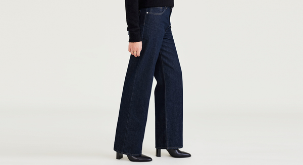 Dockers Mid-Rise Jeans Relaxed Fit Blue