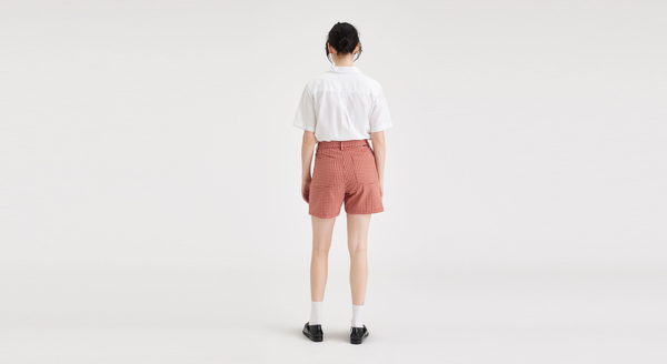 Dockers Mid-Rise Short Red