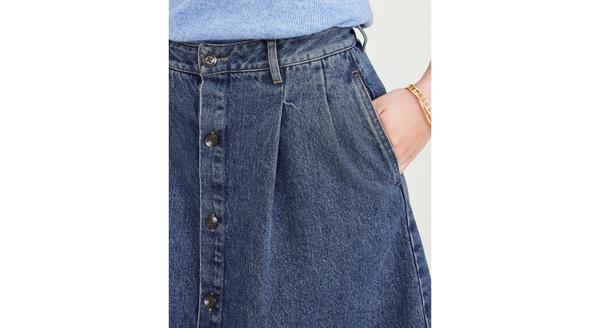 Dockers Midi Skirt Blue