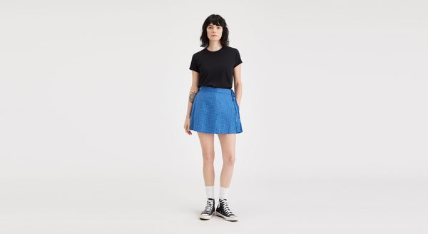 Dockers Mini Skort Ceramic Blue