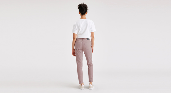 Dockers Minna 5-Pocket High Slim Fit Purple