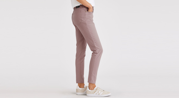 Dockers Minna 5-Pocket High Slim Fit Purple