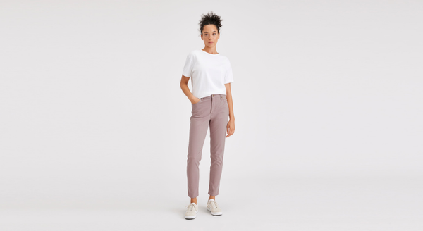 Dockers Minna 5-Pocket High Slim Fit Purple