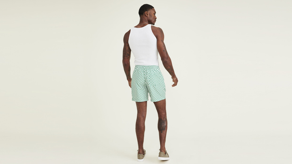Dockers Monterey 6.5" Swim Trunks Green