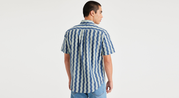 Dockers Original Button Up Regular Fit Blue