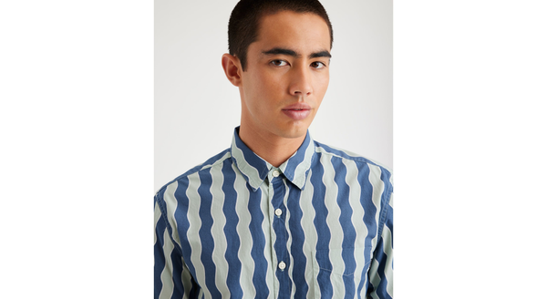 Dockers Original Button Up Regular Fit Blue