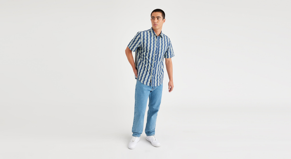 Dockers Original Button Up Regular Fit Blue