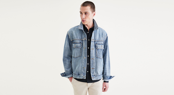 Dockers Original Button Up Slim Fit Blue
