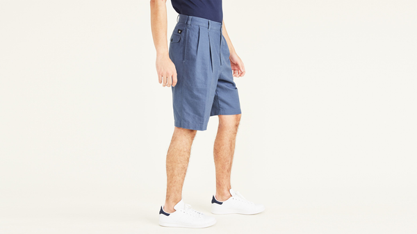 Dockers Original Shorts Pleated Blue
