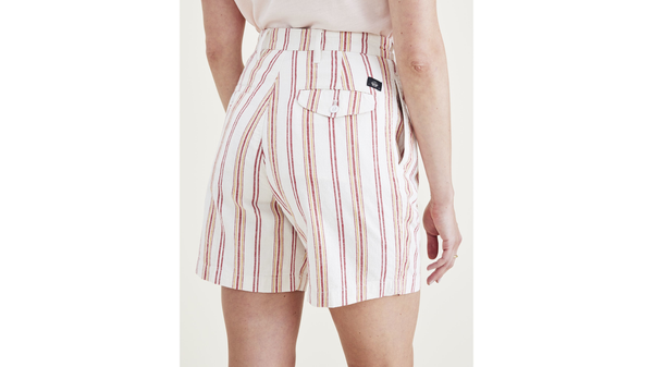 Dockers Original Shorts Pleated Red