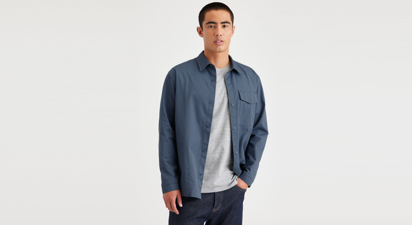 Dockers Overshirt Relaxed Fit Blue