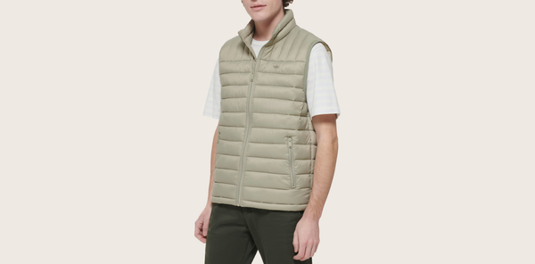 Dockers Packable Puffer Vest Green
