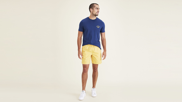 Dockers Playa 7" Shorts Yellow